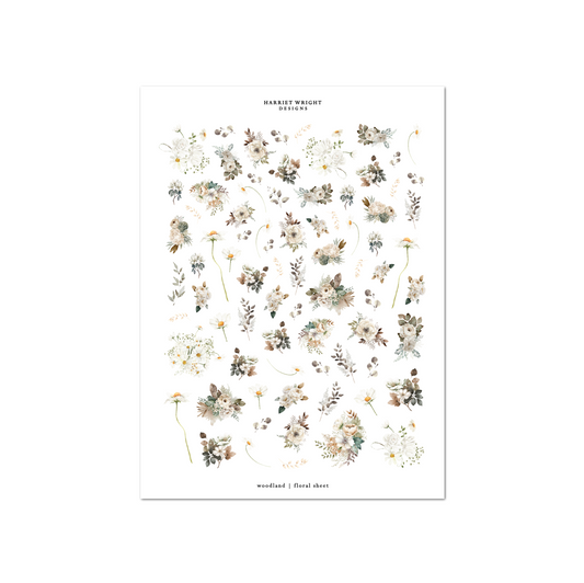 Woodland | Floral Sheet