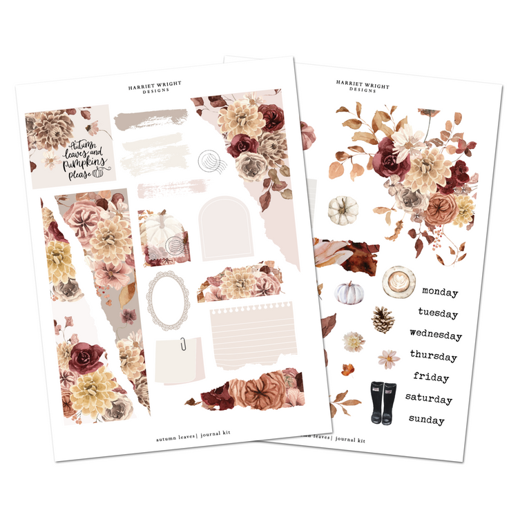 Autumn Leaves | Journal Kit