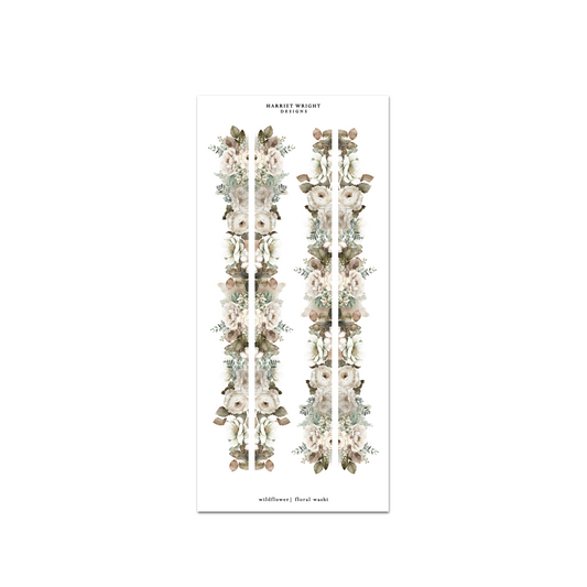 Wildflower | Floral Cut Washi