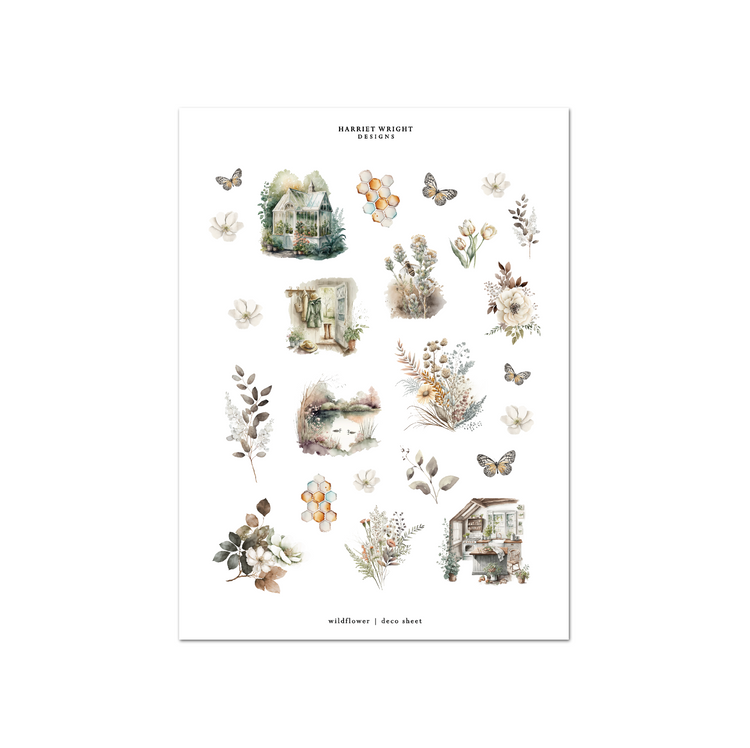 Wildflower | Deco Sheet