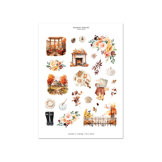 Autumn is Calling | Deco Sheet