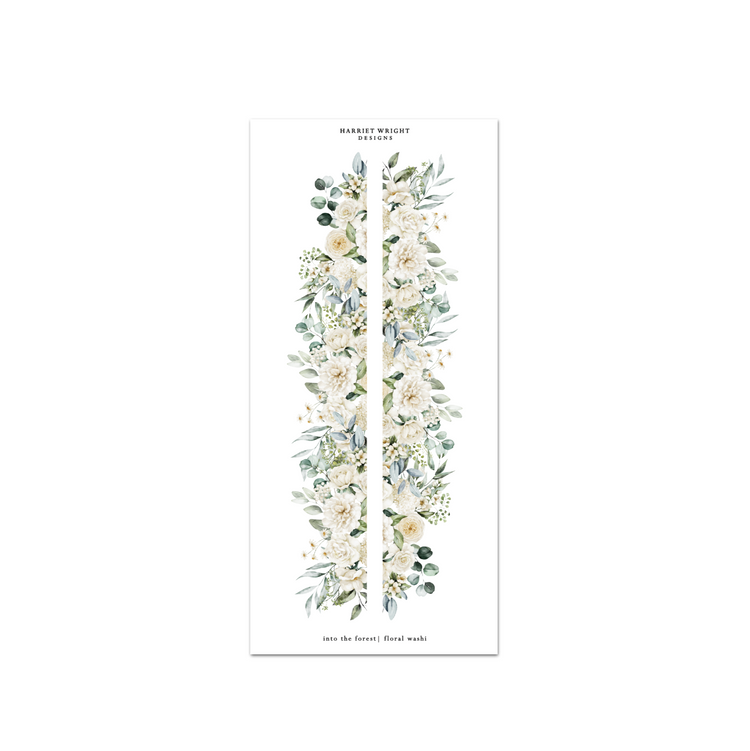 Into the Forest | Floral Cut Washi