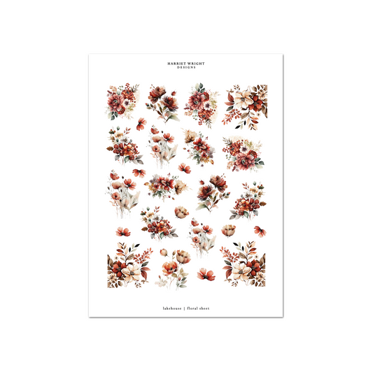Lakehouse | Floral Sheet