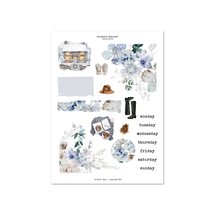 Winter Day | Journal Kit