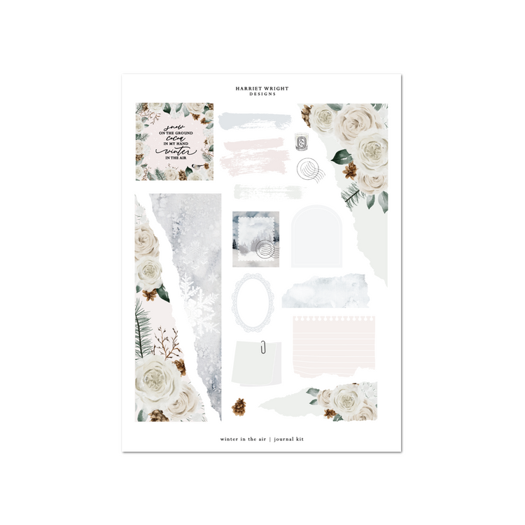Winter in the Air | Journal Kit