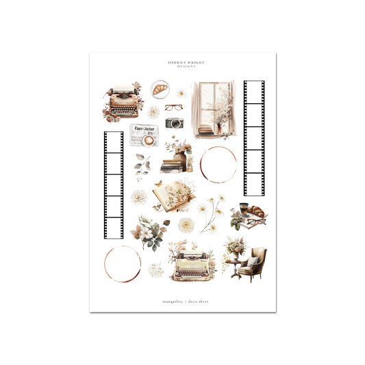 Tranquility | Deco Sheet