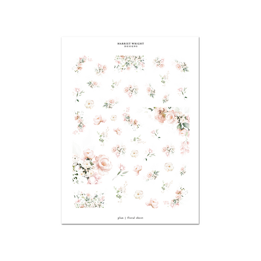 Plan | Floral Sheet