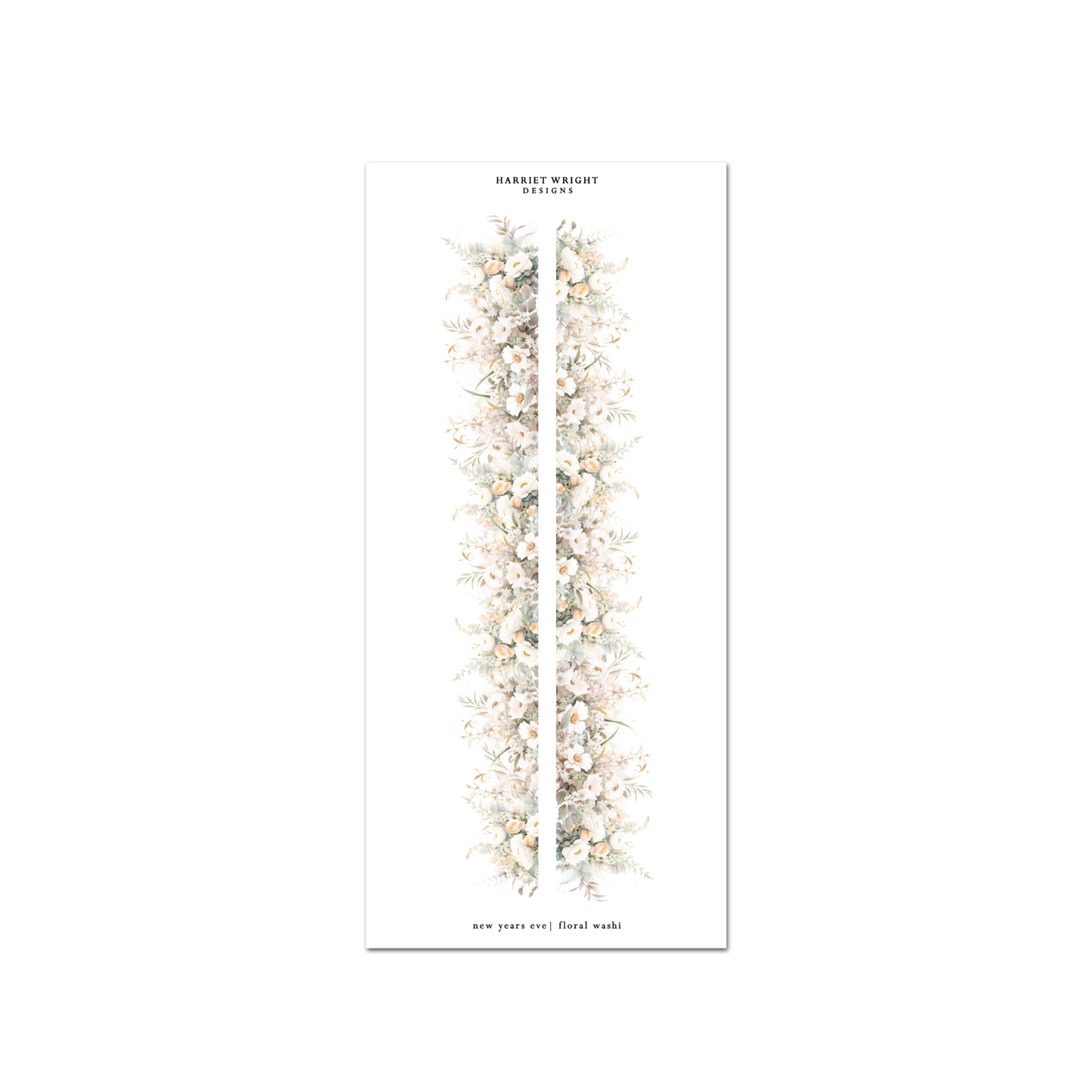 New Years Eve | Floral Cut Washi