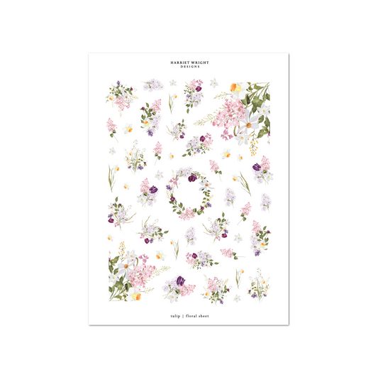 Tulip | Floral Sheet
