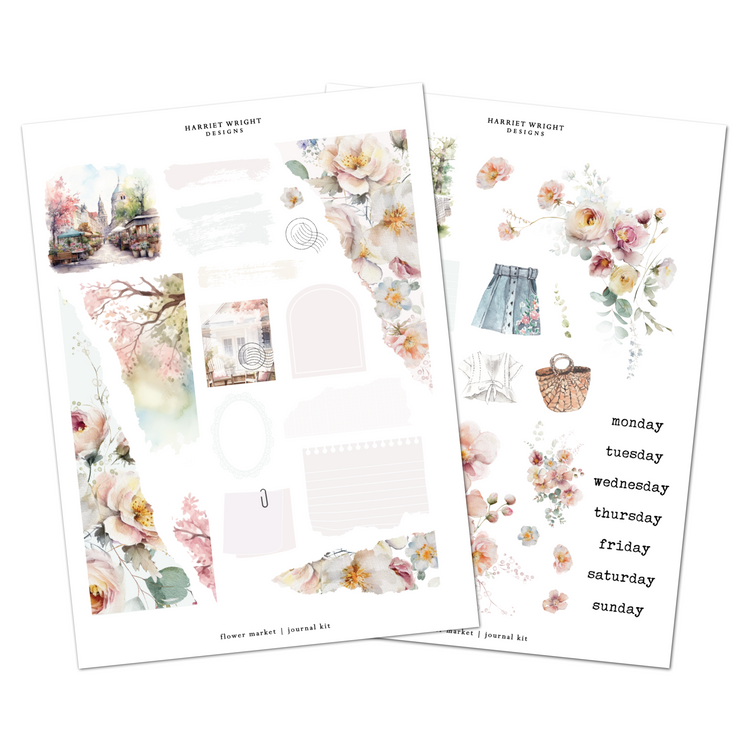 Flower Market | Journal Kit