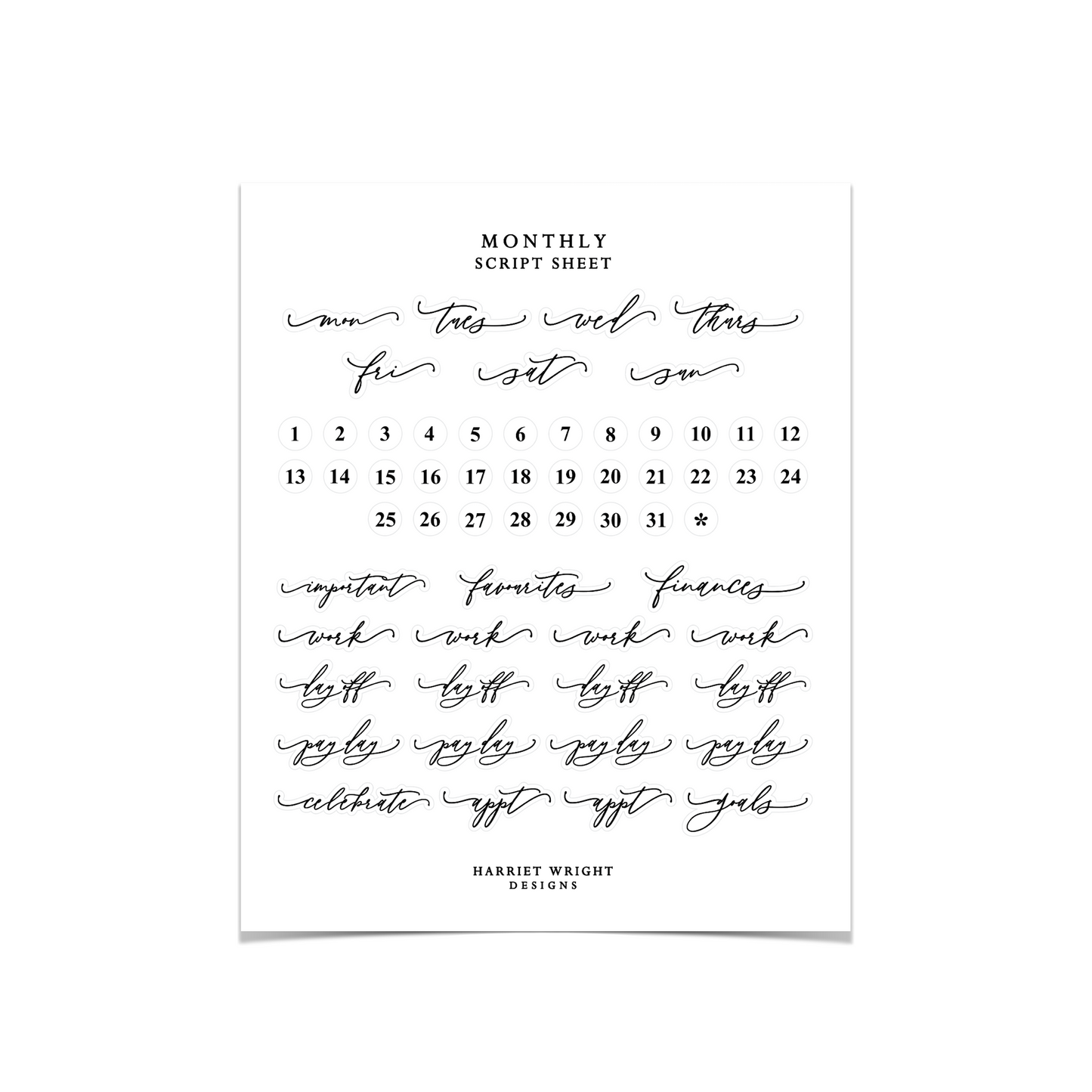 July | Monthly Kit