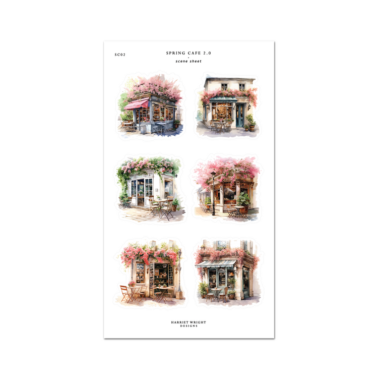 Spring Cafe 2.0 || Scene Sheet