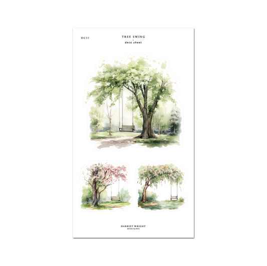 Tree Swing || Deco Sheet