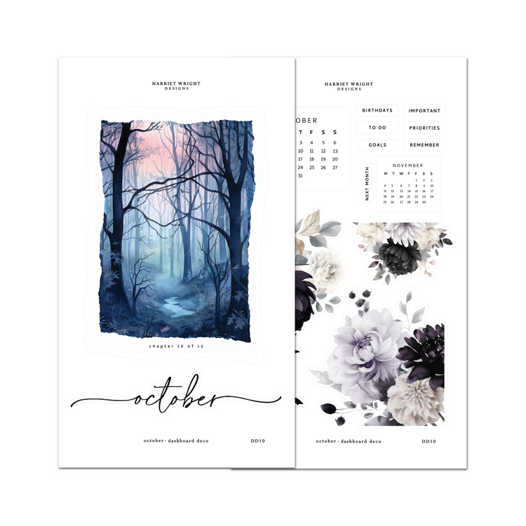 Dashboard Deco Collection | October
