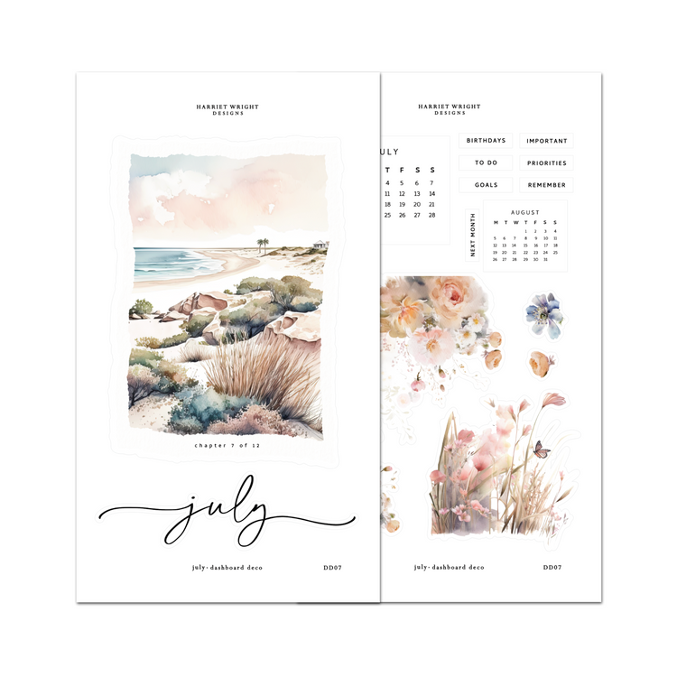 Dashboard Deco Collection | July