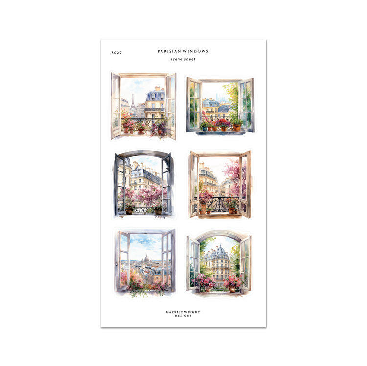 Parisian Windows || Scene Sheet