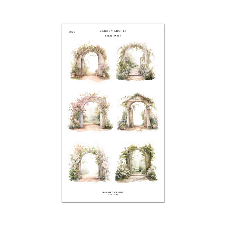 Garden Arches || Scene Sheet