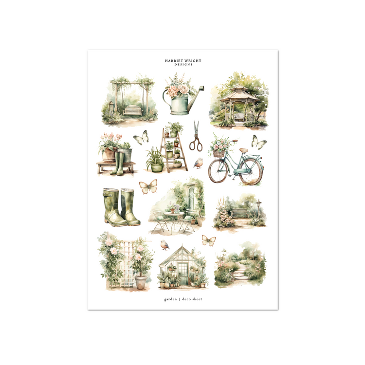Garden | Deco Sheet