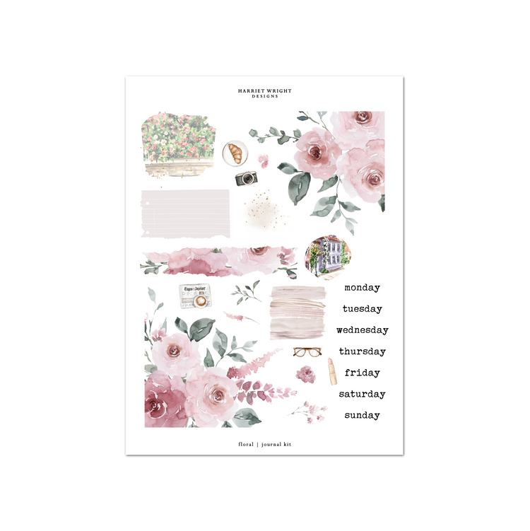 Floral | Journal Kit