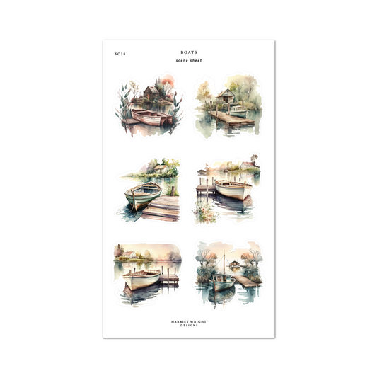 Boats || Scene Sheet
