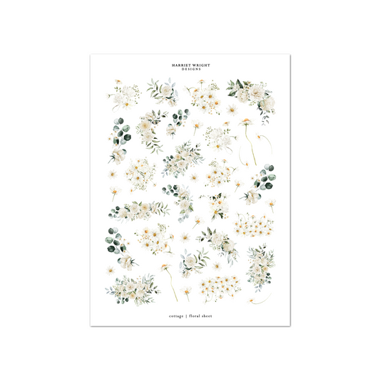 Cottage | Floral Sheet