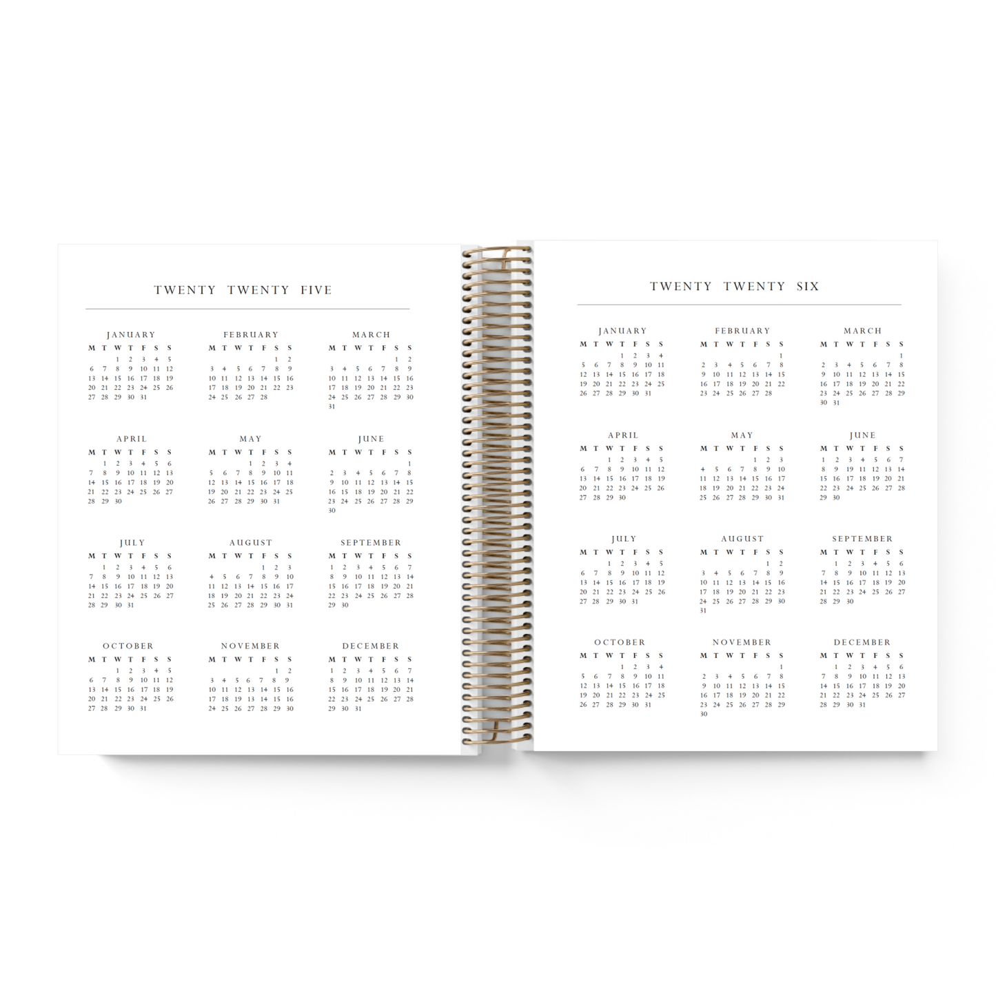 Journal Desk || Weekly & Daily Grid Planner (A5/B6)