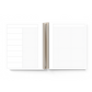 Journal Desk || Weekly & Daily Grid Planner (A5/B6)