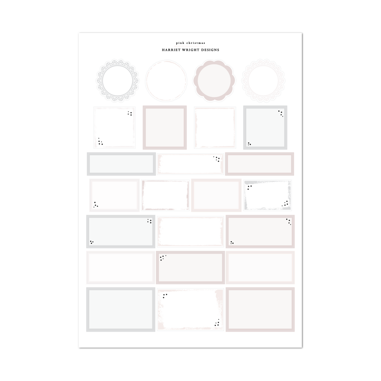 Pink Christmas | Weekly Kit