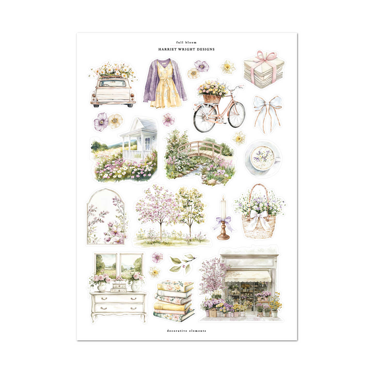 Full Bloom | Decorative Elements