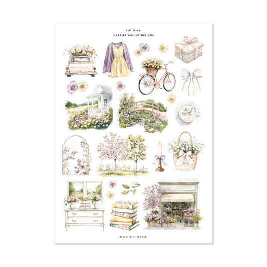 Full Bloom | Decorative Elements