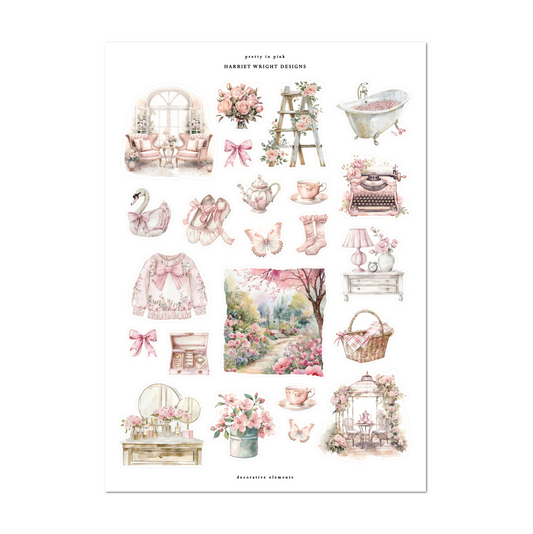 Pretty in Pink | Decorative Elements