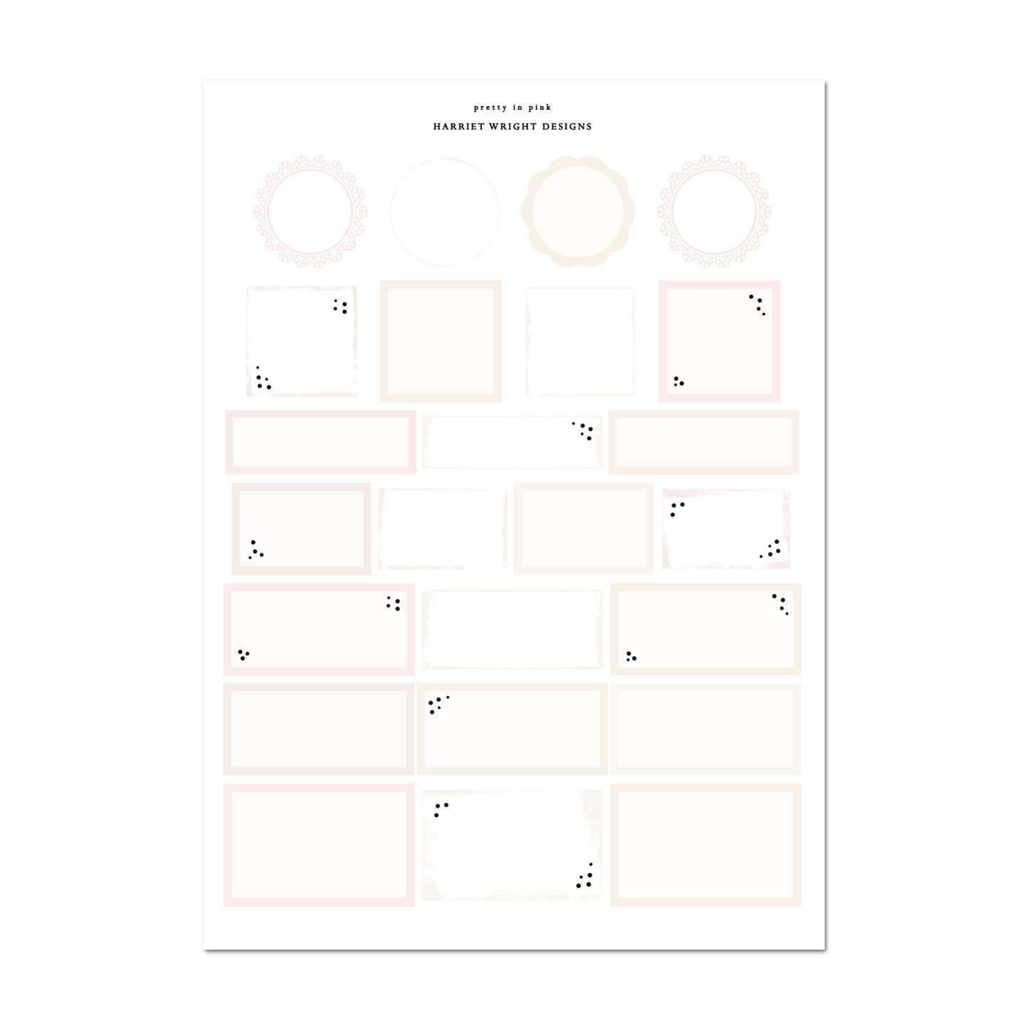 Pretty in Pink | Weekly Kit