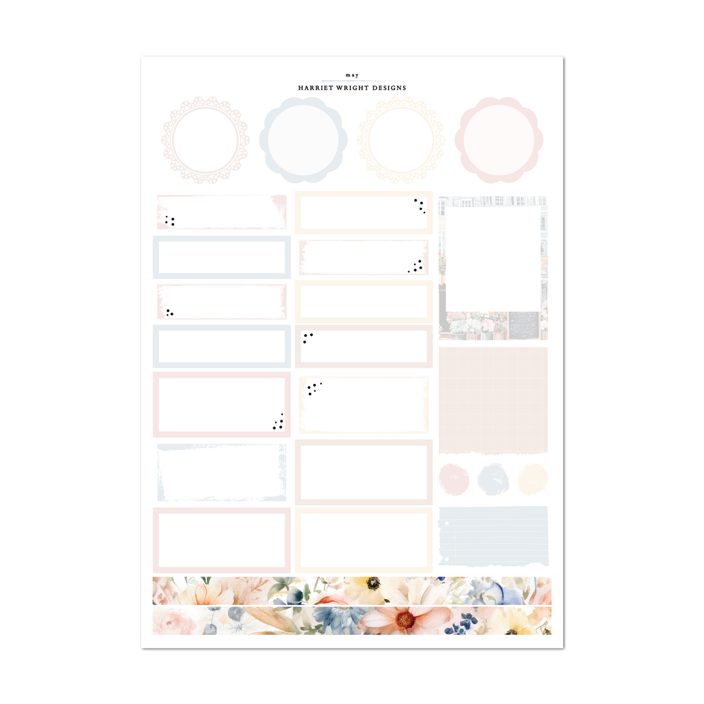 May | A5 Wide | Monthly Kit