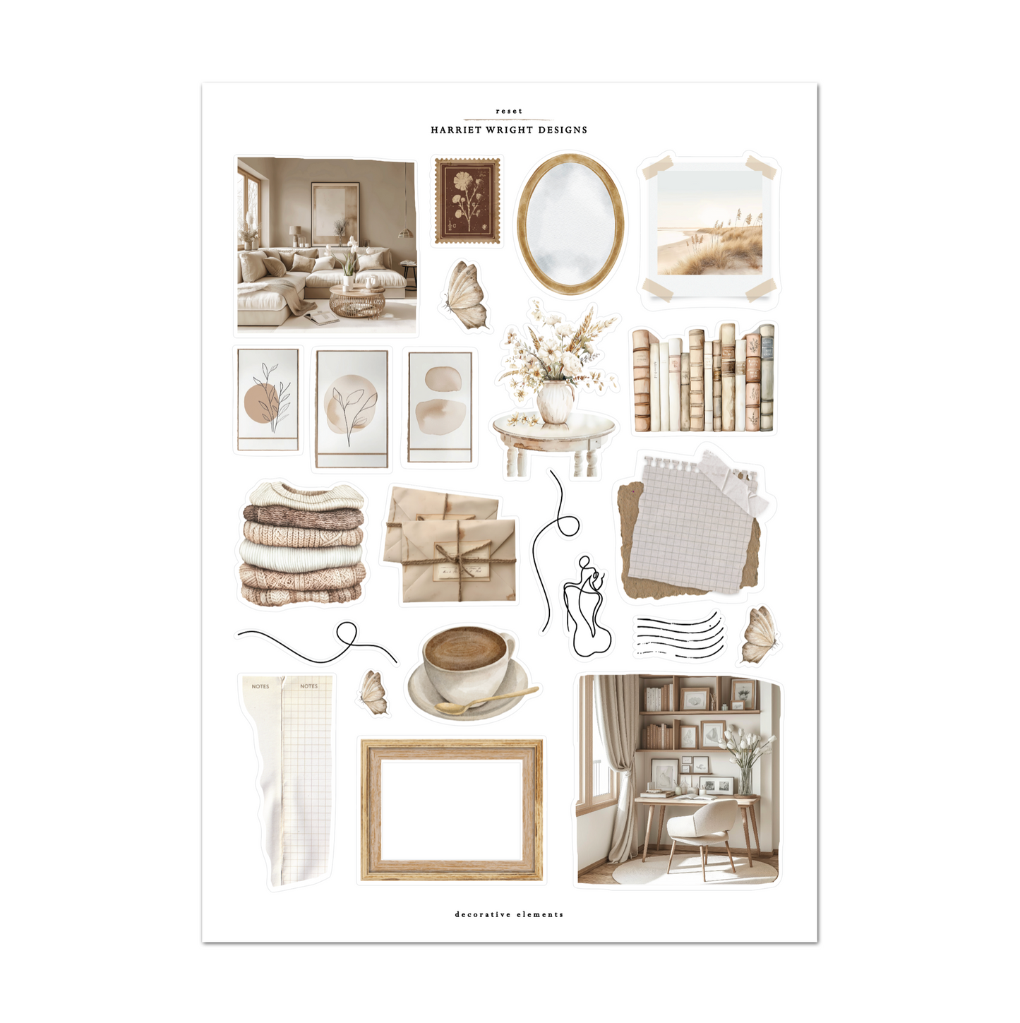 Reset | Decorative Elements