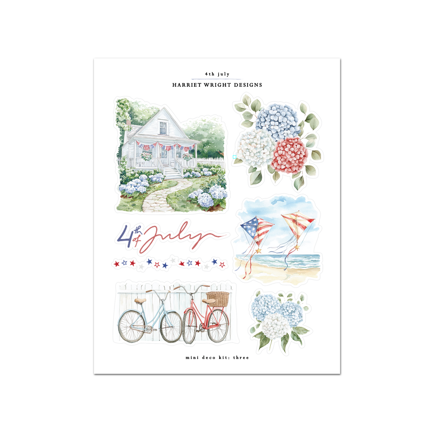 NEW: 4th July | Mini Decorative Kit