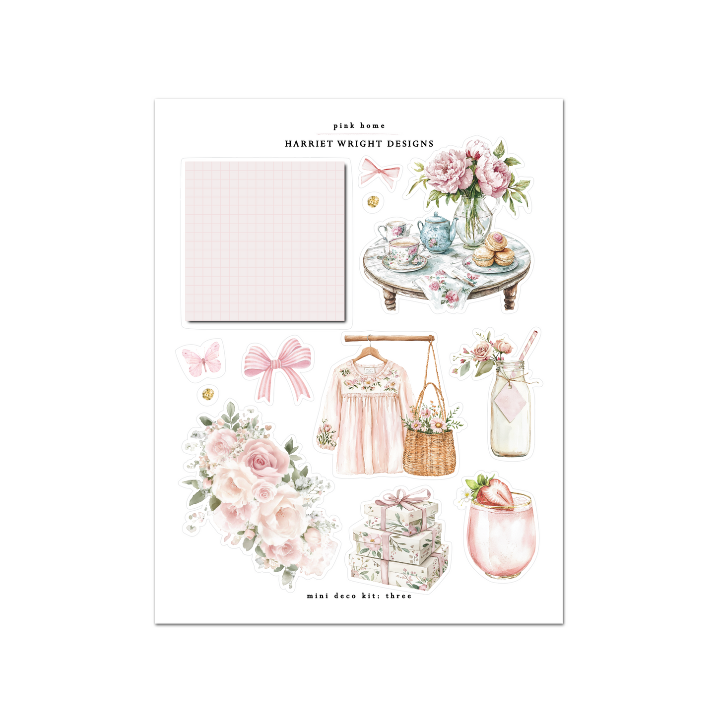 NEW: Pink Home | Mini Decorative Kit