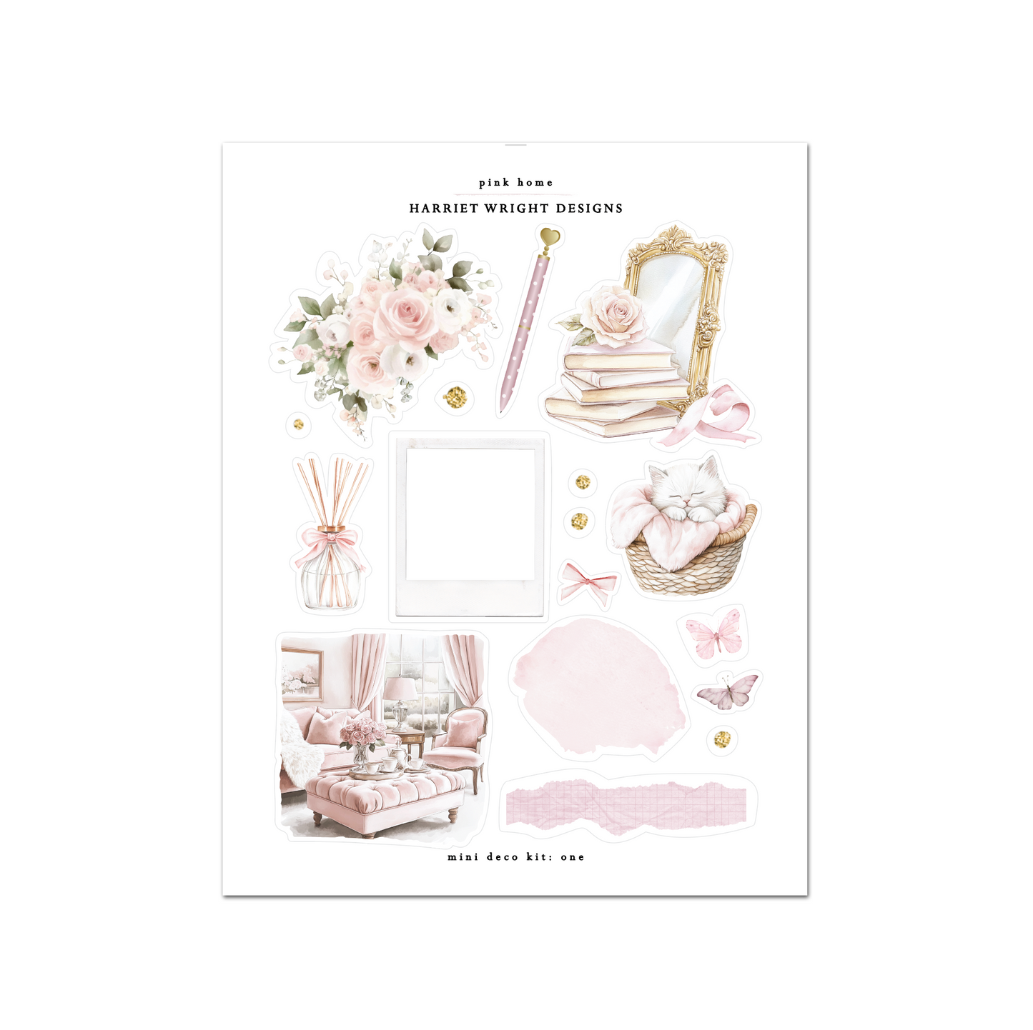 NEW: Pink Home | Mini Decorative Kit