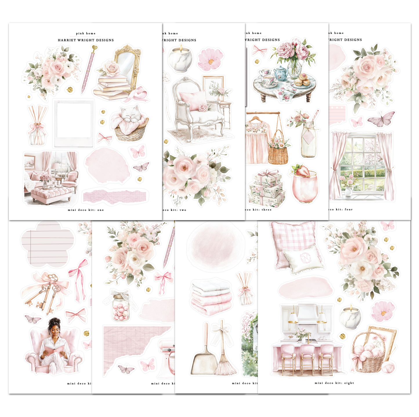 NEW: Pink Home | Mini Decorative Kit