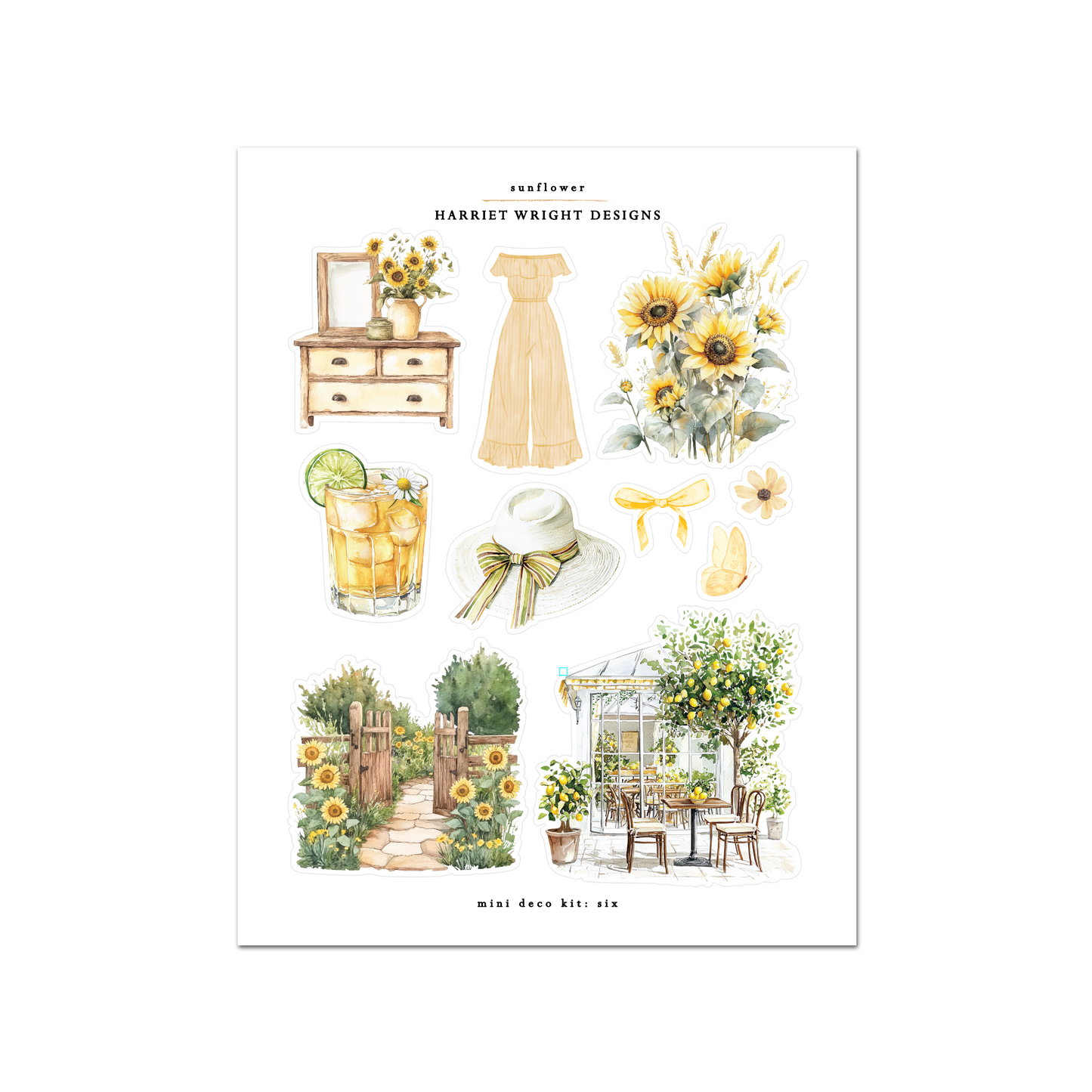 NEW: Sunflower | Mini Decorative Kit
