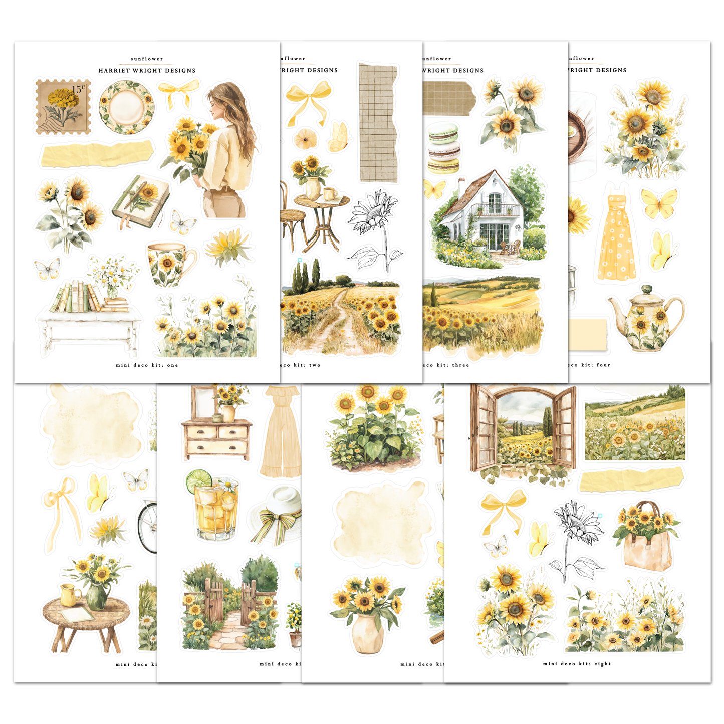 NEW: Sunflower | Mini Decorative Kit