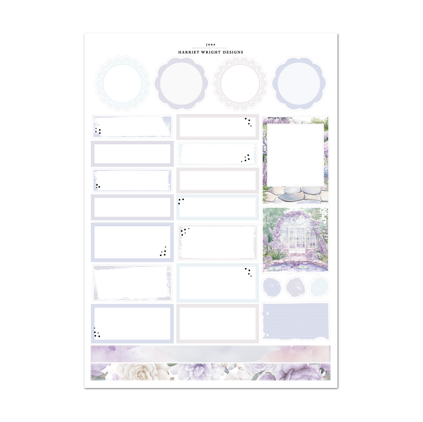 June | A5 Wide | Monthly Kit