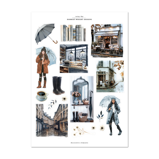 Rainy Day | Decorative Elements