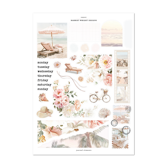 Sunset | Journal Elements