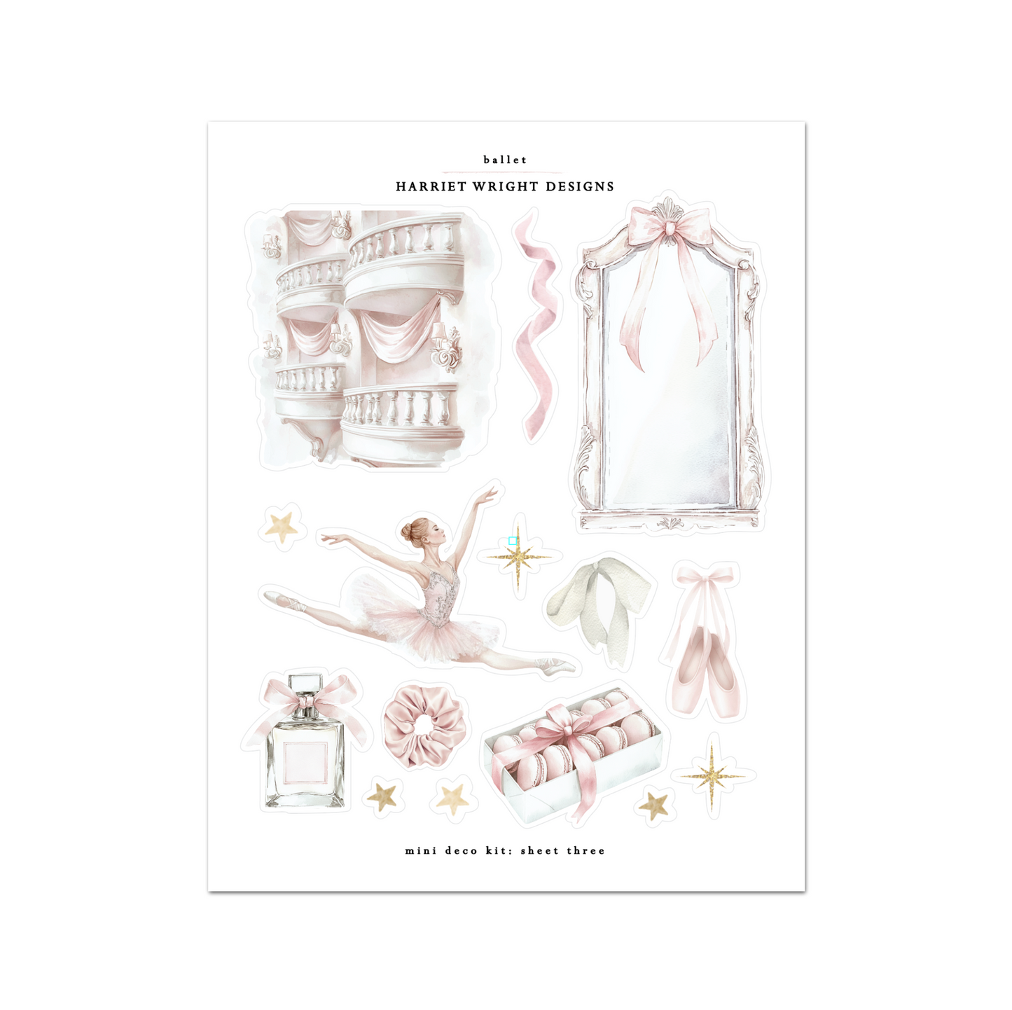 NEW: Ballet | Mini Decorative Kit