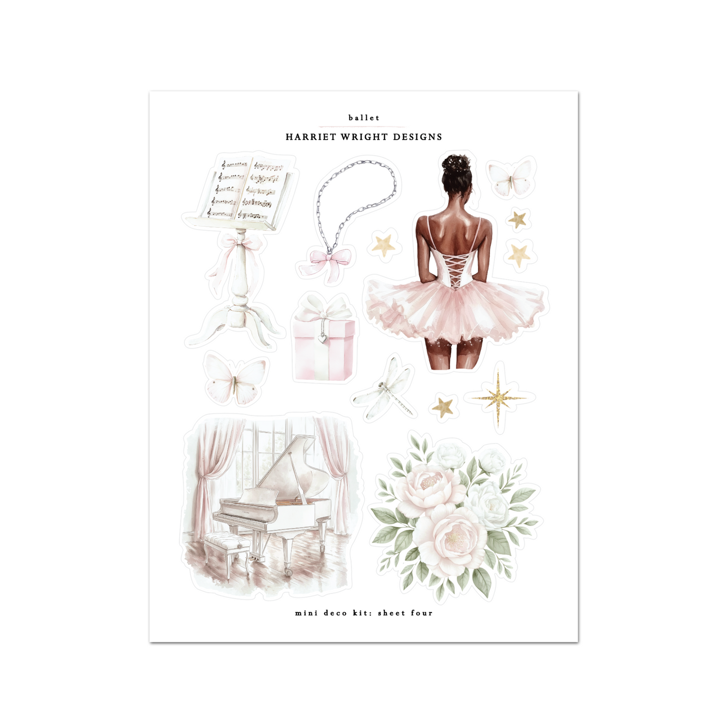 NEW: Ballet | Mini Decorative Kit