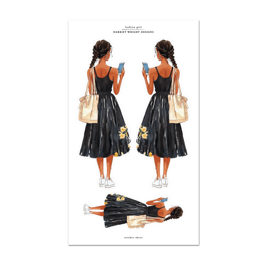 Fashion Girl | Sticker Sheet