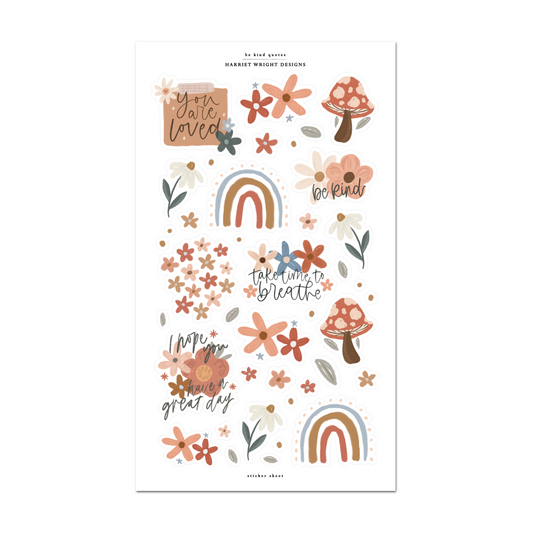 Be Kind | Sticker Sheet