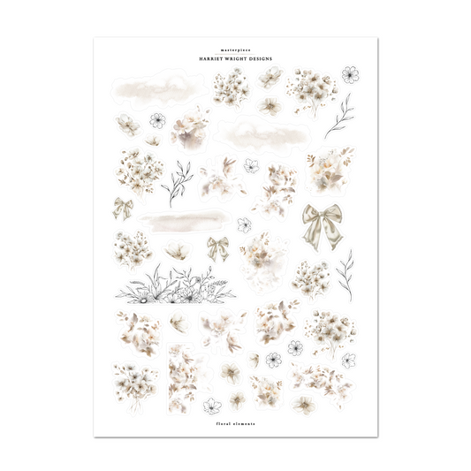 Pink & Lace | Floral Elements