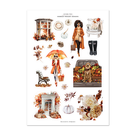 Autumn Days | Decorative Elements