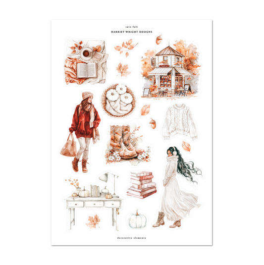 Into Fall | Decorative Elements